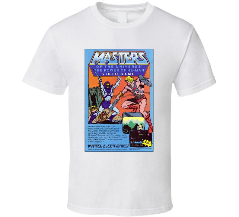 Mattel Masters Of The Universe He Man Arcade Poster Classic Favourite 