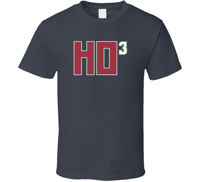 Ho To The Third Power Santa Funny Christmas Fan T Shirt