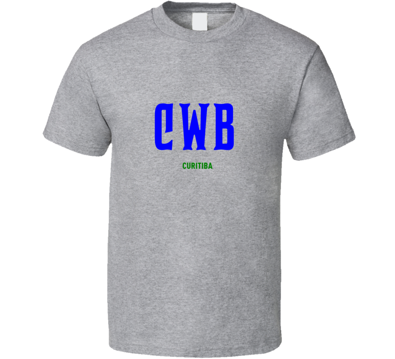 Curitiba Airport Code Cool Traveller Gift T Shirt