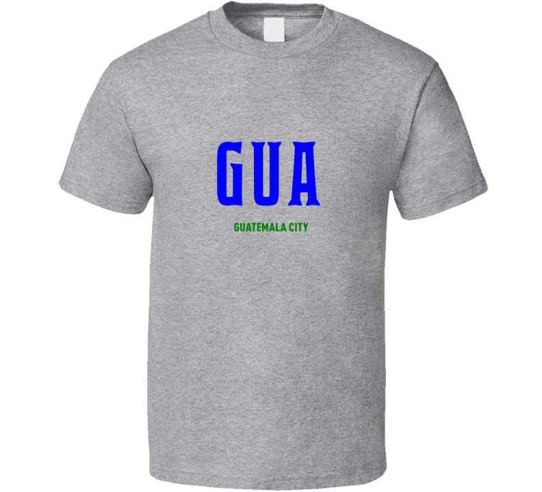 Guatemala City Airport Code Cool Traveller Gift T Shirt