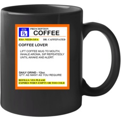 Coffee Prescription Coffee Lover Mug 36454427