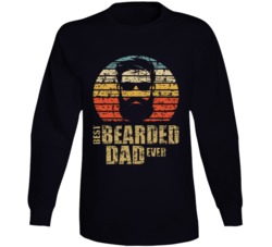 Best Bearded Dad Ever Fathers Day Long Sleeve 37996689