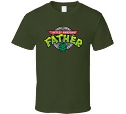 Turtley Awsome Father Fathers Day T Shirt 37996701