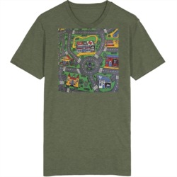 Kids Play Road Map Mat Vintage T Shirt 38138006