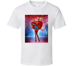Queen Of Hearts Singer T Shirt 39121418