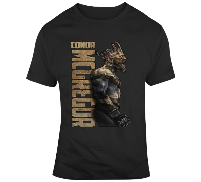 Conor Mcgregor Gold King T Shirt Conor Mcgregor Gold King T Shirt