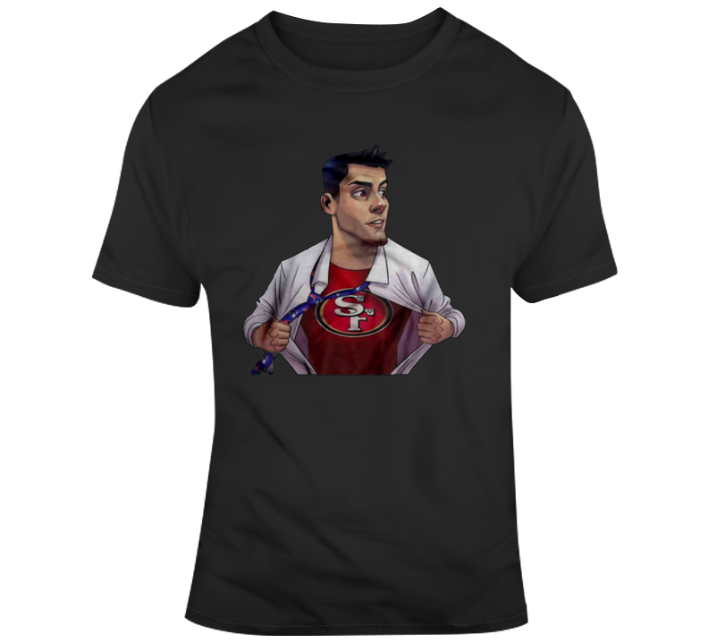 Jimmy Garoppolo San Francisco 49ers Superman T Shirt Jimmy Garoppolo San Francisco 49ers Superman T Shirt