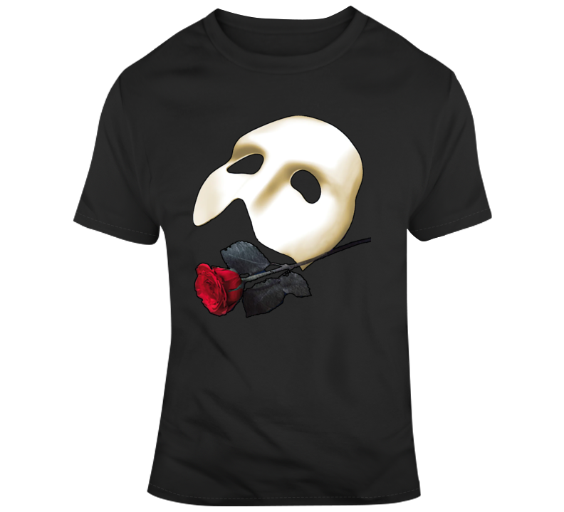 Phantom Of The Opera Mask T Shirt Phantom Of The Opera Mask T Shirt
