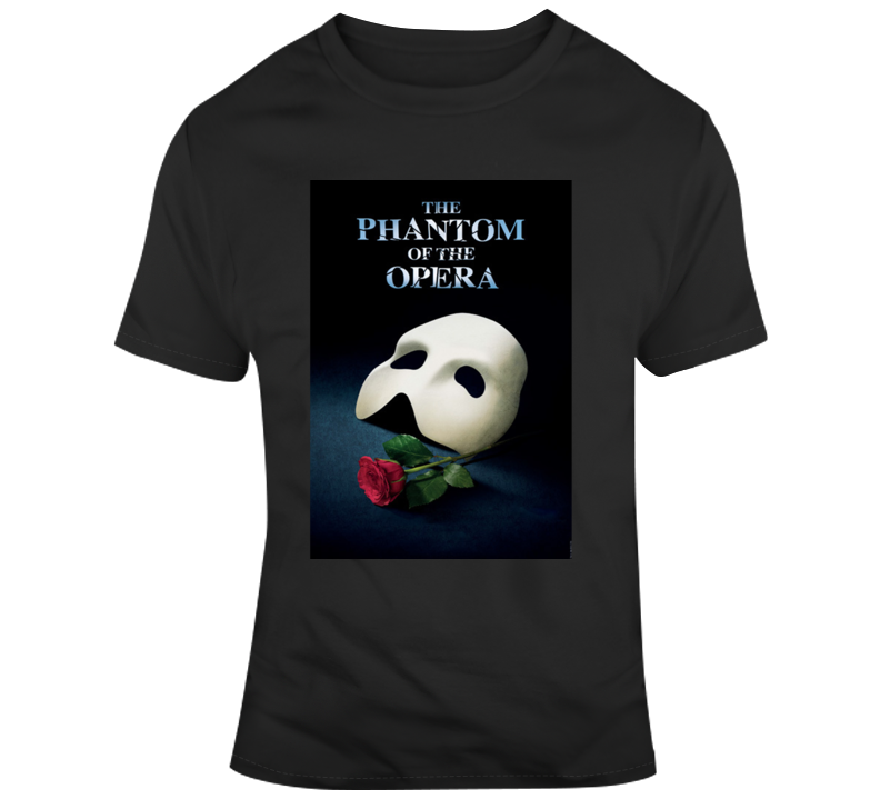 Phantom Of The Opera Poster T Shirt