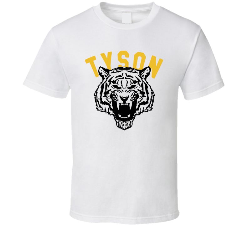 Tiger Tyson T Shirt Tiger Tyson T Shirt