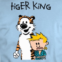 Tiger Calvin Hobbs Parody T Shirt 37751401