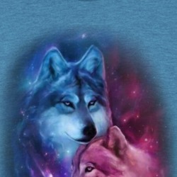 Wolves Night Sky T Shirt 38354362