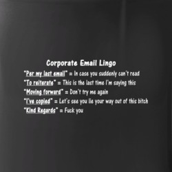 Corporate Email Lingo Mug 39106737
