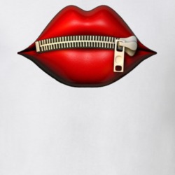 Zipper Lips Red T Shirt 39106774