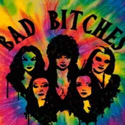 Bad Bitches Have More Fun Elvira Morticia Lily Tie Dye 39118686