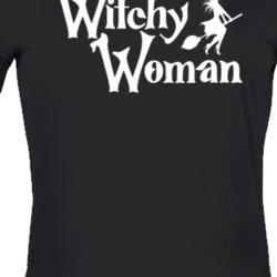 Witchy Woman Halloween Ladies T Shirt 39118748
