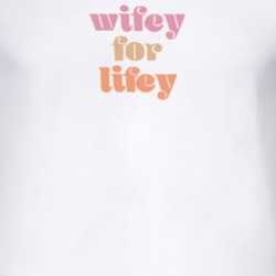 Wifey For Lifey Paris T Shirt 39158662