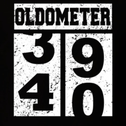 Oldometer 39 Turning 40 Birthday T Shirt 39413676