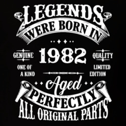 Legends Were Born In 1982 Birthday T Shirt 39413677