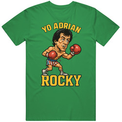 Rocky Yo Adrian Movie Caricature T Shirt 40340569