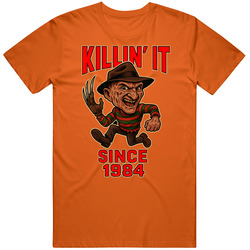 Freddy Krueger Elm Street Horror Movie Caricature T Shirt 40340580