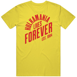 Hulkamania Lives Forever Hulk Hogan Wrestling T Shirt 40340604