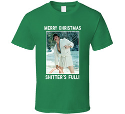 Merry Christmas Shitters Full Christmas Vacation Cousin Eddie T Shirt 40355737