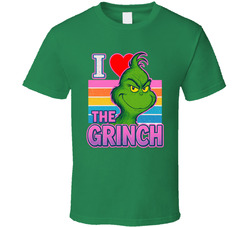I Love The Grinch Christmas Movie T Shirt 40355741