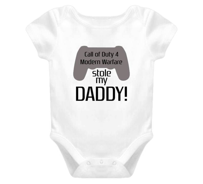 Call of Duty 4 Modern Warfare Stole My Daddy Cute T shirt