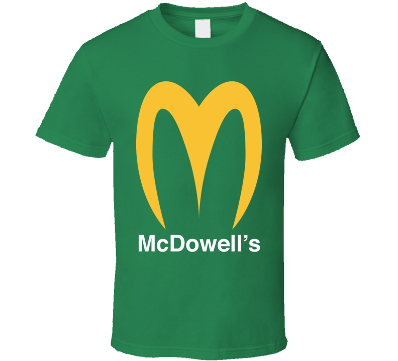 McDowell's Coming To America Fictional Restaurant Logo T Shirt McDowell's Coming To America Fictional Restaurant Logo T Shirt