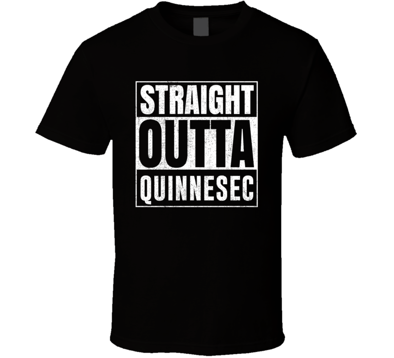 Straight Outta Quinnesec Michigan City Grunge Parody Cool T Shirt