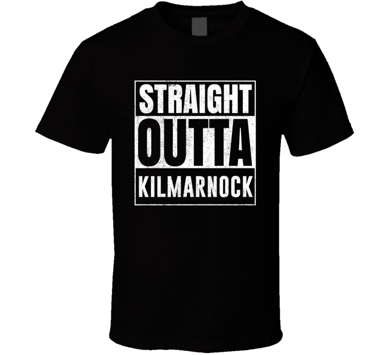 Straight Outta Kilmarnock Virginia City Grunge Parody Cool T Shirt