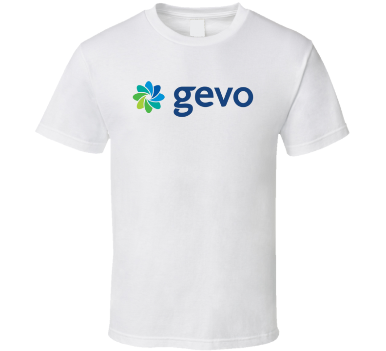 Gevo Inc Nasdaq Company Logo Employee Fan T Shirt