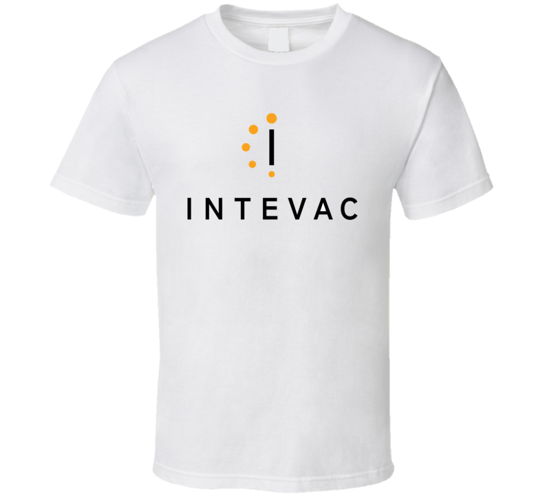 Intevac Inc Nasdaq Company Logo Employee Fan T Shirt