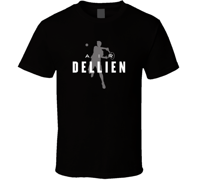 Hugo Dellien Air Tennis Player Parody Bolivia Athlete Fan T Shirt