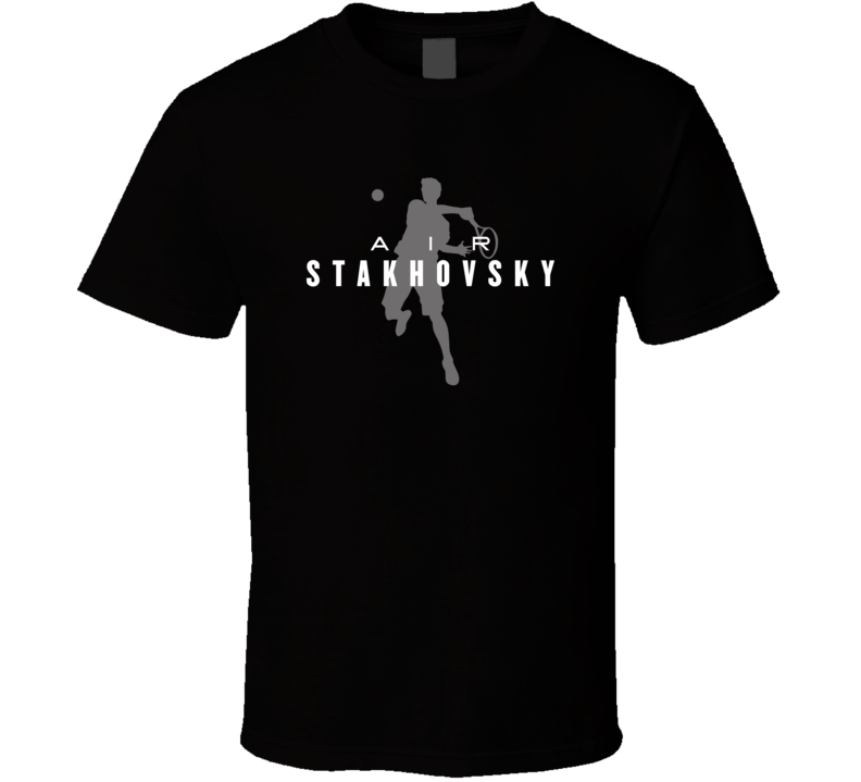 Sergiy Stakhovsky Air Tennis Player Parody Ukraine Athlete Fan T Shirt