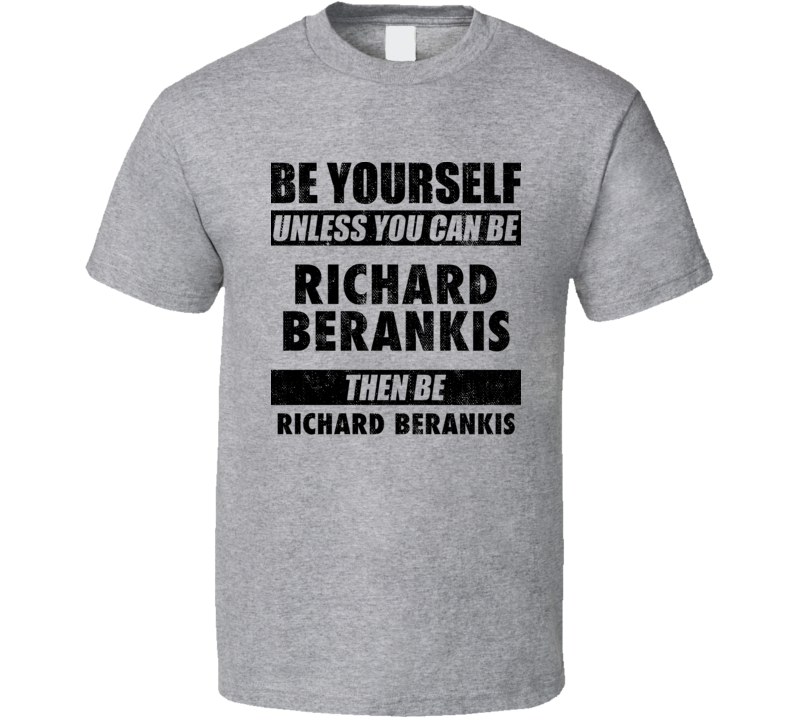 Richard Berankis Be Yourself Tennis Player Lithuania Athlete Fan T Shi