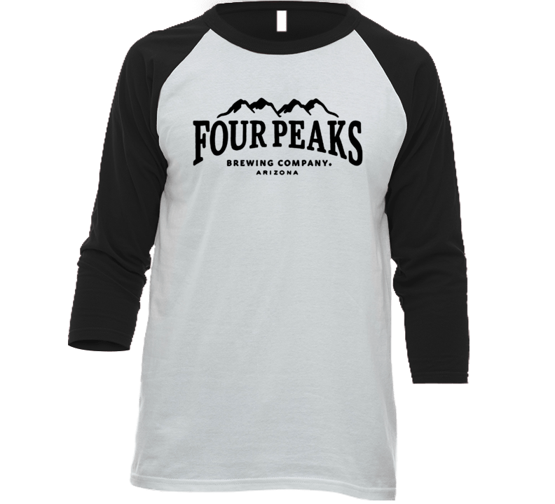 Four Peaks Beer Arizona Signature Alcohol Raglan T Shirt