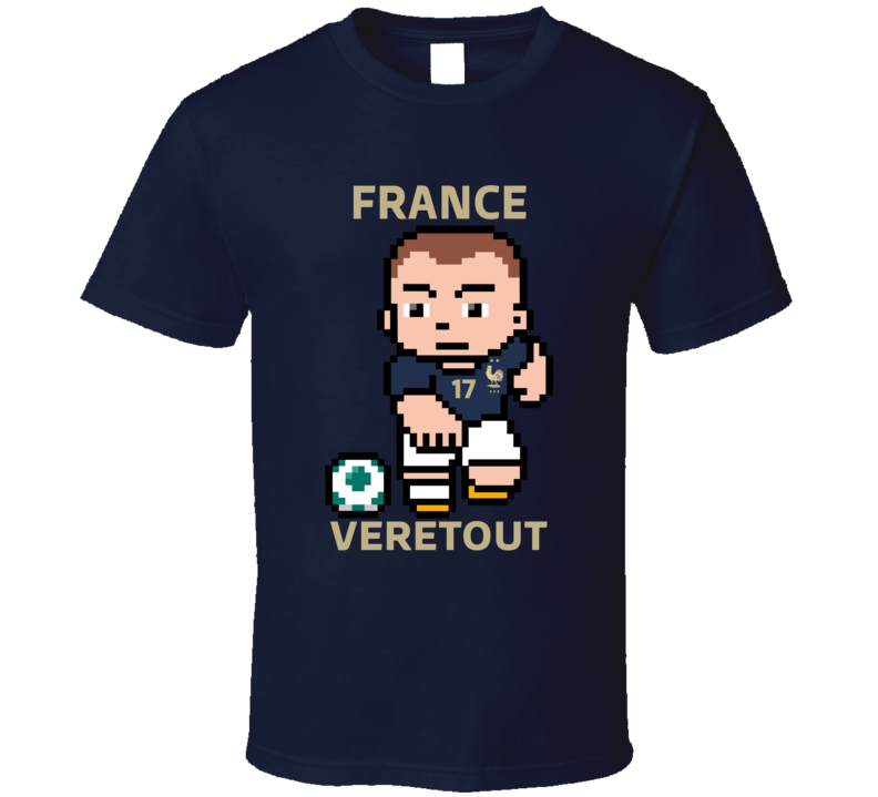 Jordan Veretout France World Cup 2022 Tecmo Player T Shirt