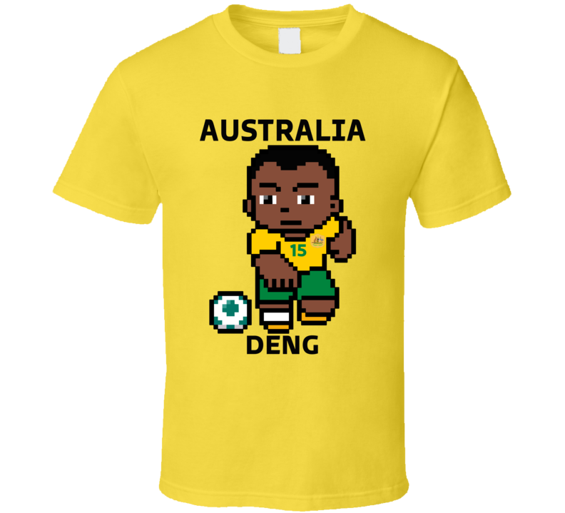 Thomas Deng Australia World Cup 2022 Tecmo Player T Shirt