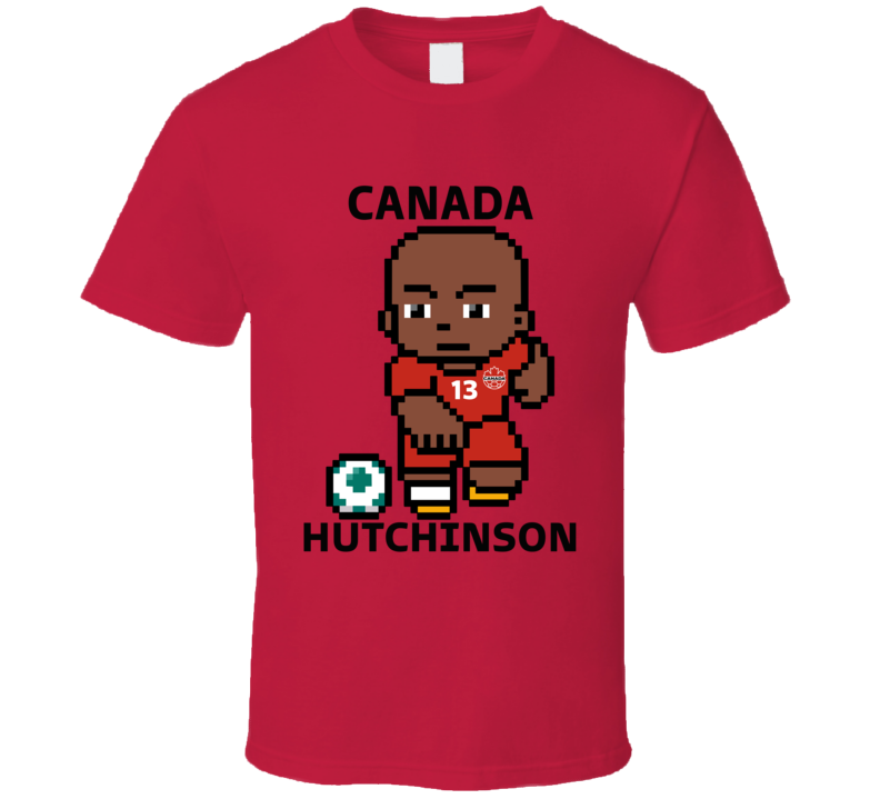 Atiba Hutchinson Canada World Cup 2022 Tecmo Player T Shirt