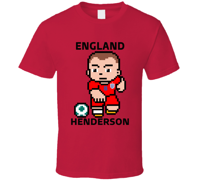 Jordan Henderson England World Cup 2022 Tecmo Player T Shirt