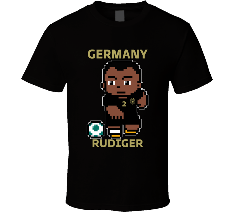 Antonio Rudiger Germany World Cup 2022 Tecmo Player T Shirt