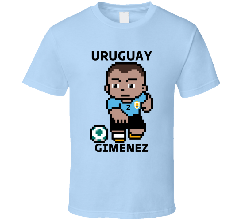 Jose Gimenez Uruguay World Cup 2022 Tecmo Player T Shirt