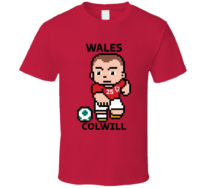 Rubin Colwill Wales World Cup 2022 Tecmo Player T Shirt