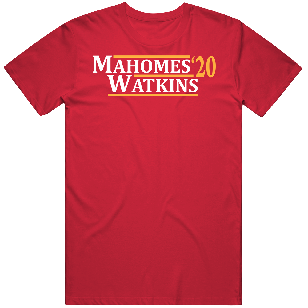 Patrick Mahomes To Sammy Watkins Kansas City Football 2020 T Shirt