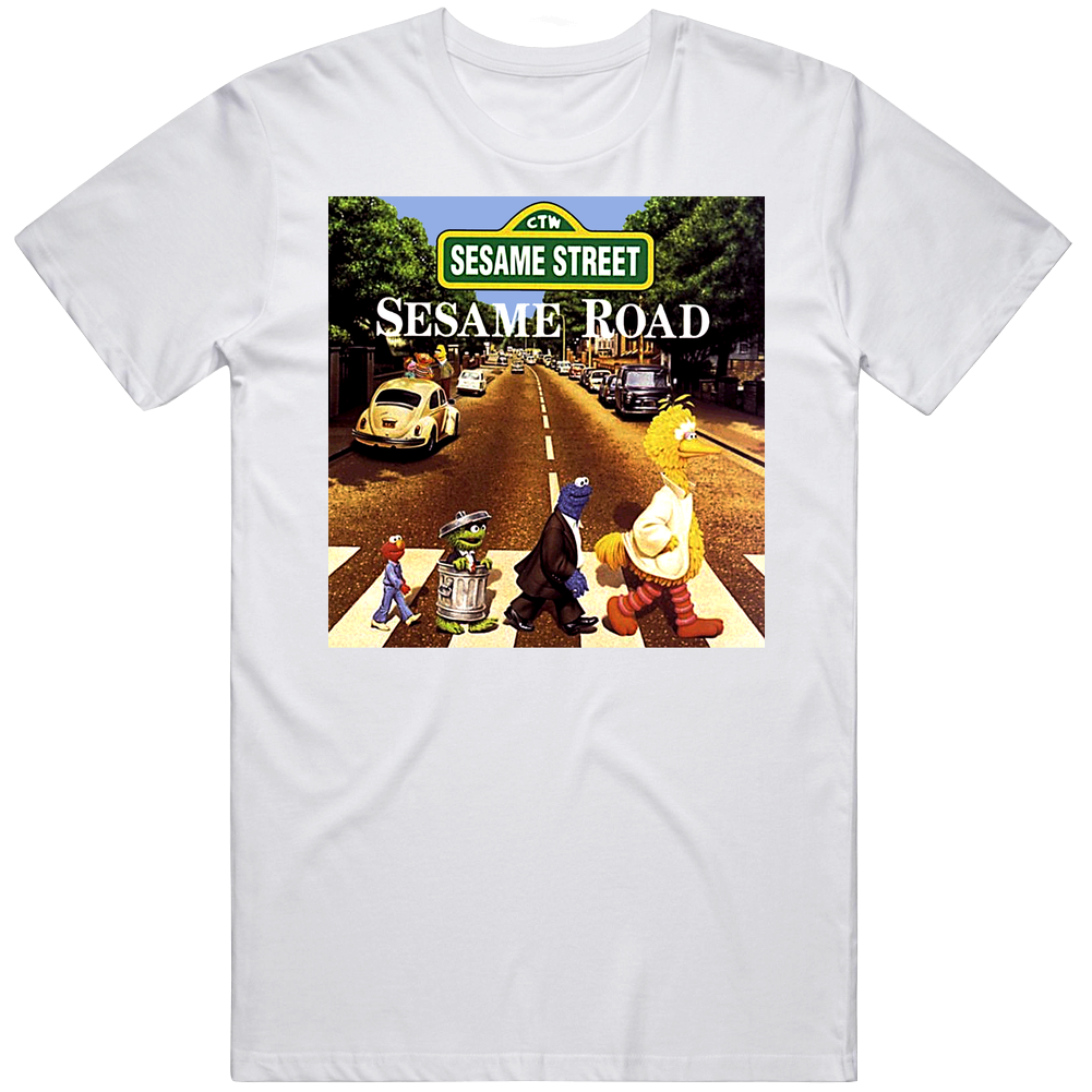 Sesame Street Sesame Abbey Road T Shirt