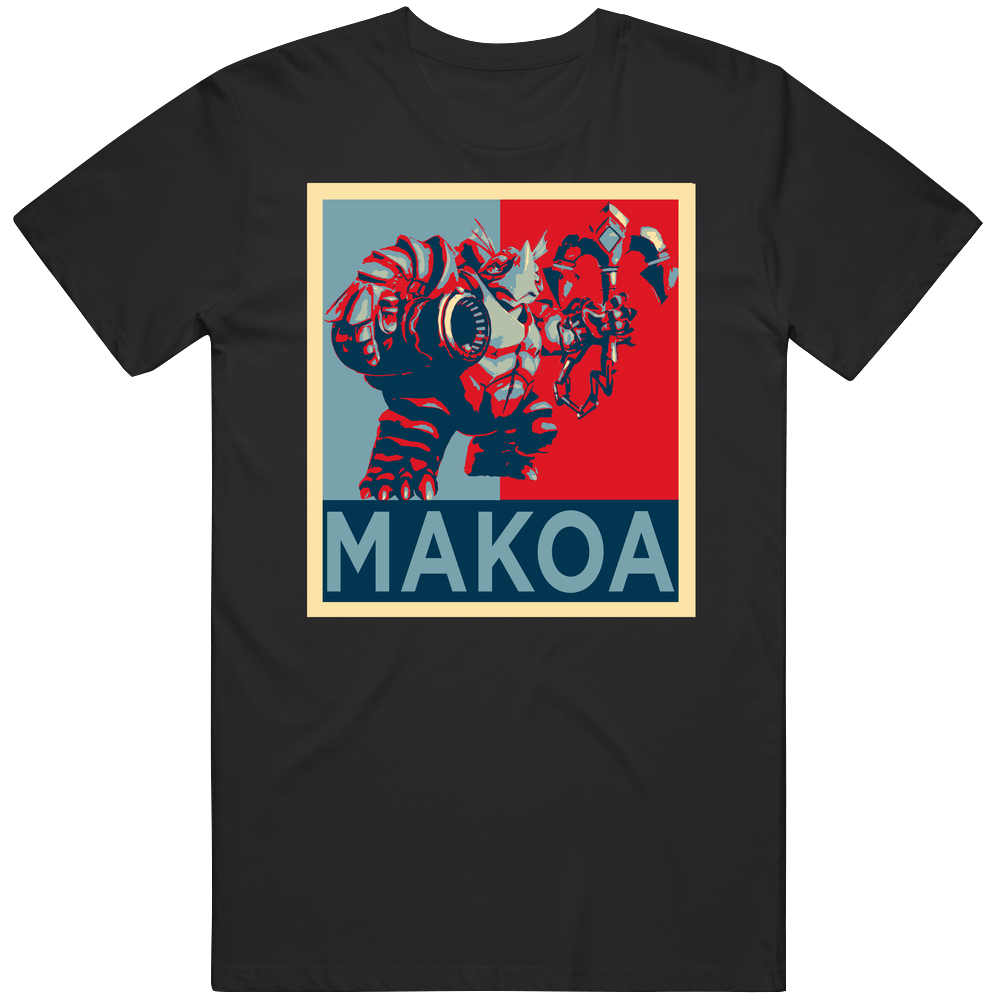 Makoa Paladins Video Game Character Fan T Shirt