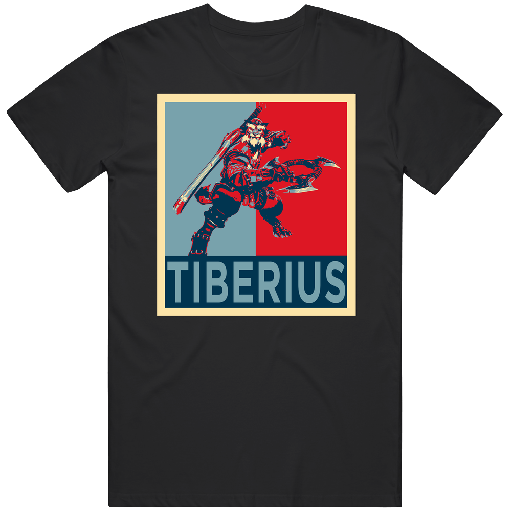 Tiberius Paladins Video Game Character Fan T Shirt