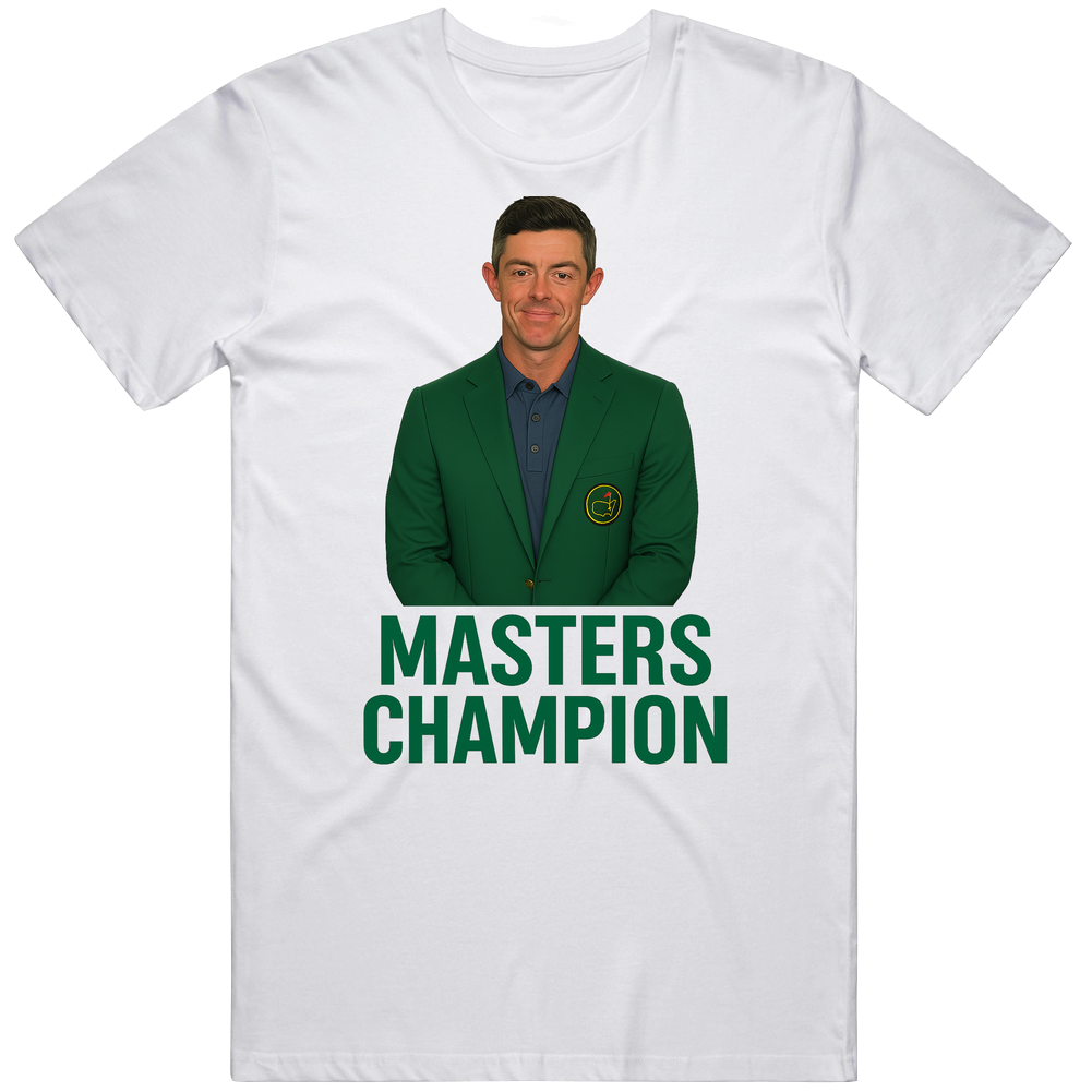 Rory Mcilroy Masters Golf Champion T Shirt